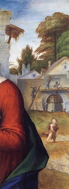 Fra Bartolommeo Detail of The Virgin Adoring the Child with Saint Joseph China oil painting art
